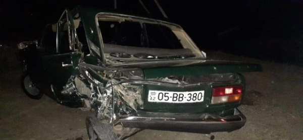 Ağstafada ağır yol qəzası: 5 nəfər yaralanıb